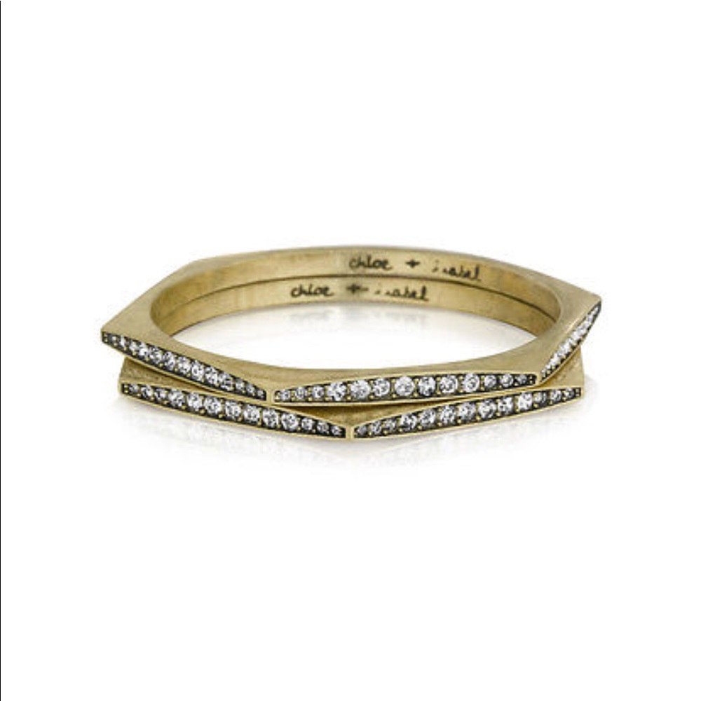 Chloe + Isabel Medina Hexagon Bracelet Set